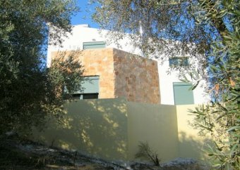 view of house from back garden