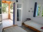 Bedroom 3 to pergola-covered balcony