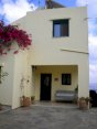 The main entrance of the villa