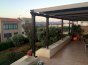 Covered sea view terrace
