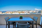 Balcony with sea & city views